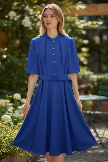 Rochie - Albastru Regal Lady Like