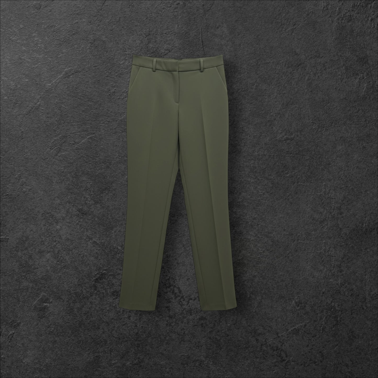 Pantaloni Olive Slim-Fit