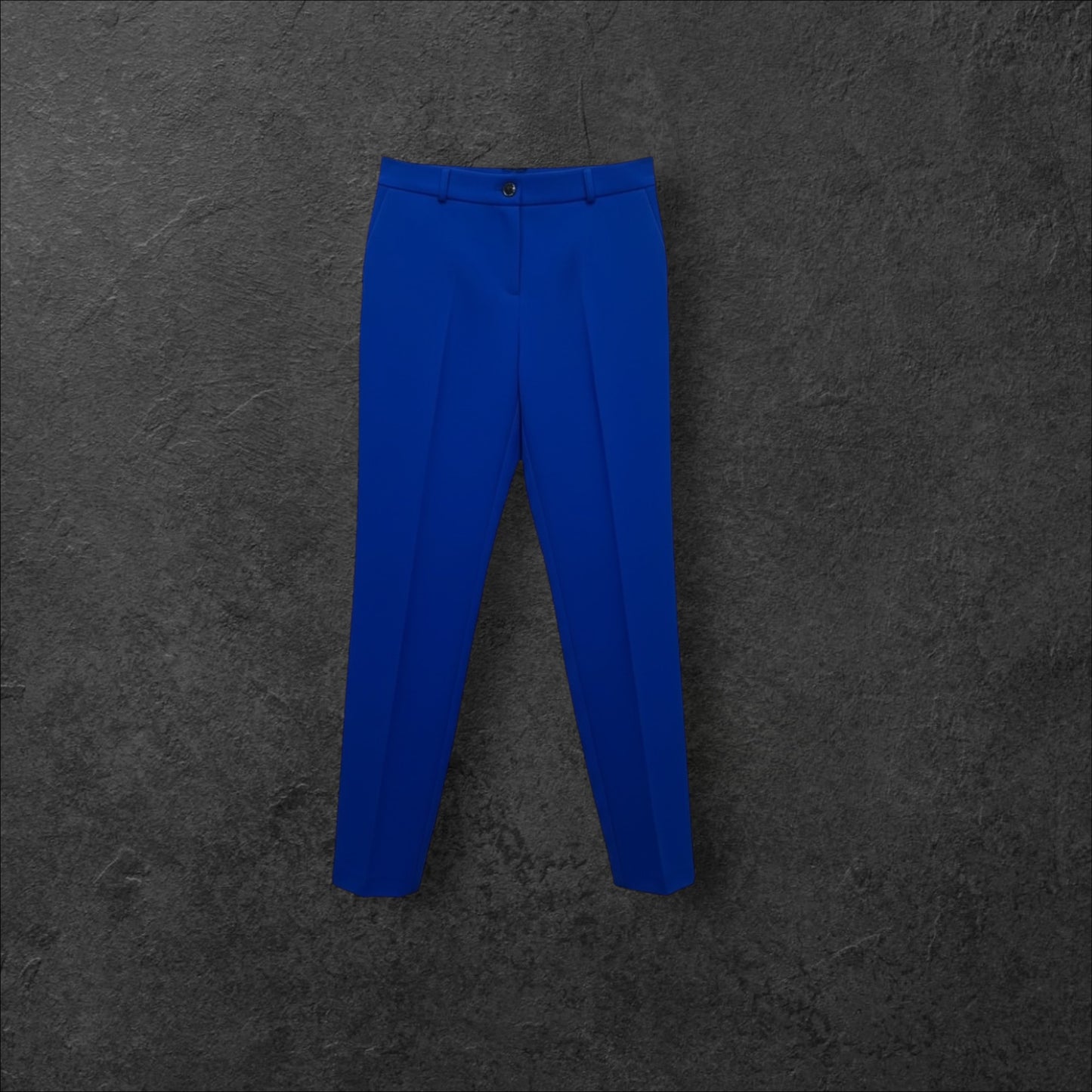 Pantaloni Slim-Fit Albastru Regal