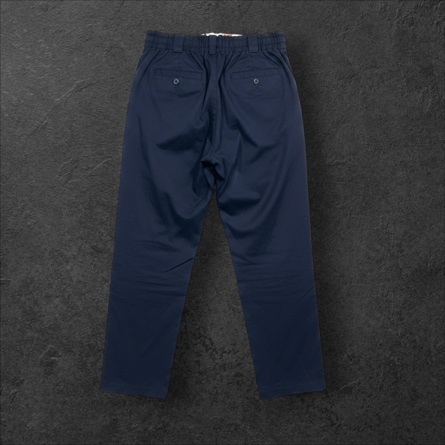 Pantaloni Casual cu Eșarfă – Bleumarin – Mărime Unică