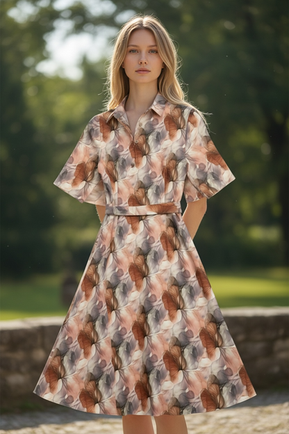 Rochie - Abstract Bloom