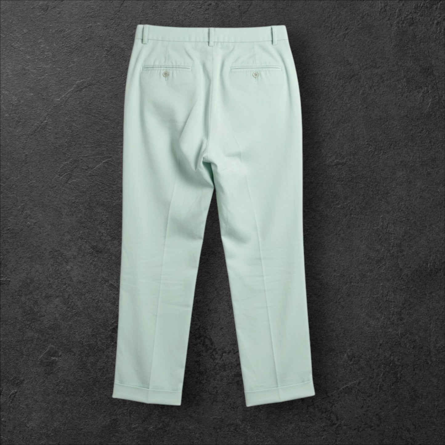 Pantaloni Lejeri cu Centură – Mentă – Mărime Unică