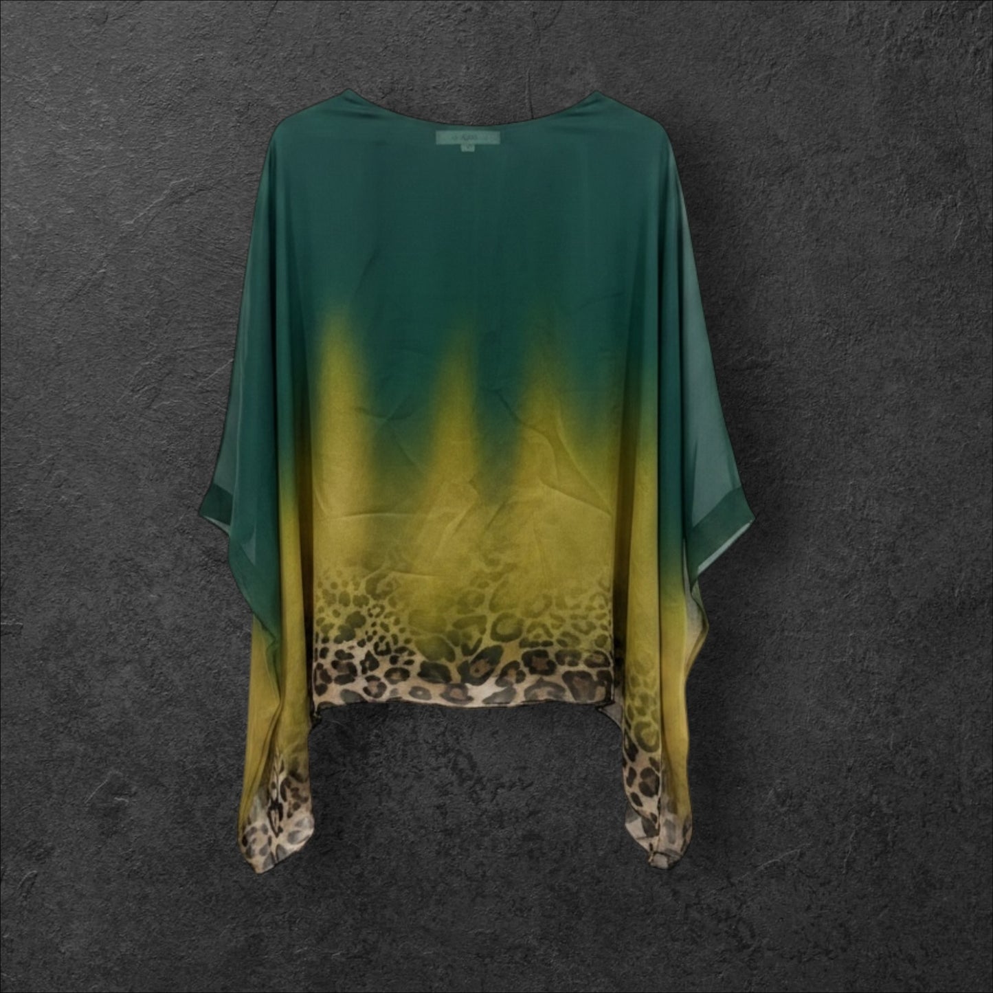 Tunică Mătase & Viscoză – Animal Print – Mărime Unică